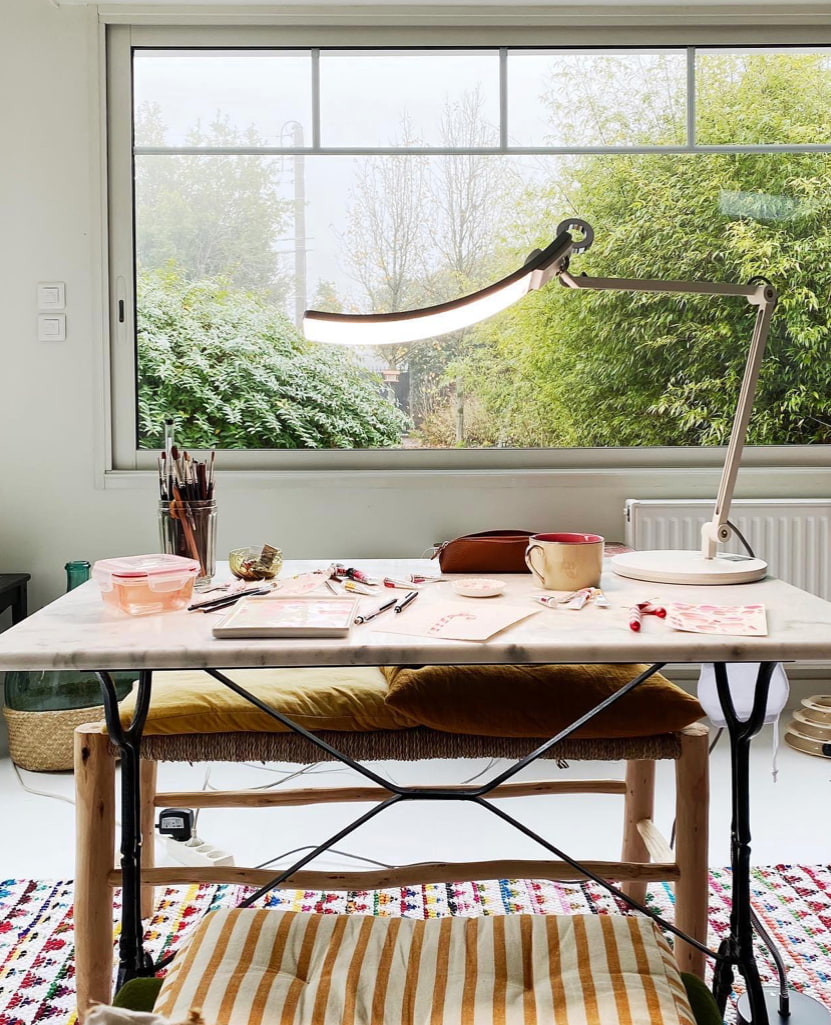 Idées de cadeaux : lampe aquarelle