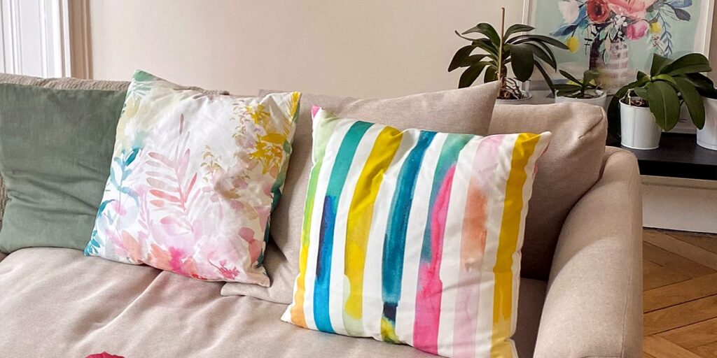 Coussins Marie Boudon pour 4murs