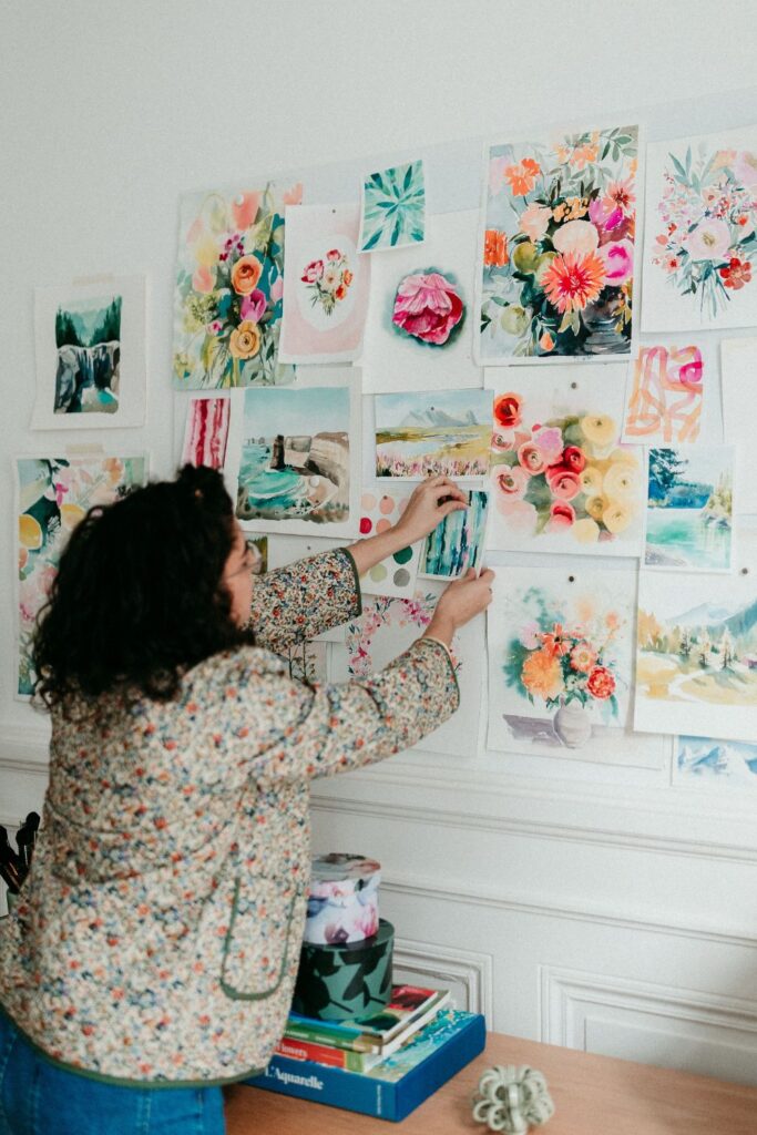 Idées de cadeaux : tableau d'affichage magnétique