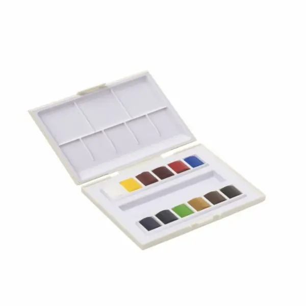 Palette "La petite aquarelle" de Sennelier ouverte