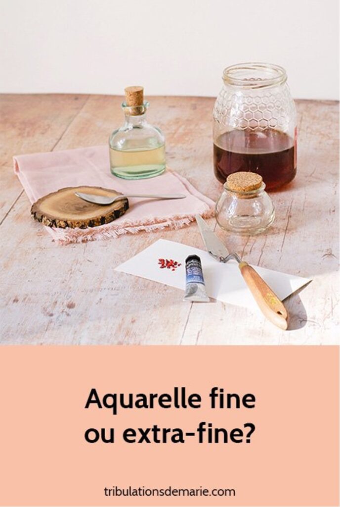 aquarelle fine et extra-fine 