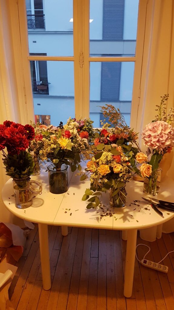 Bouquets de fleurs