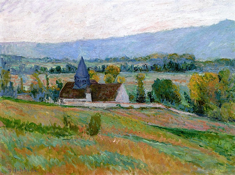 L'église de Giverny de Blanche Hoschedé