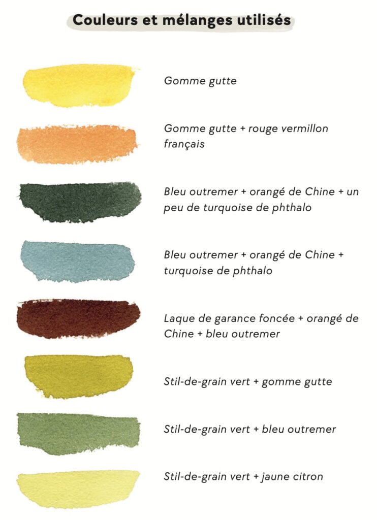 Couleurs inspirations automne