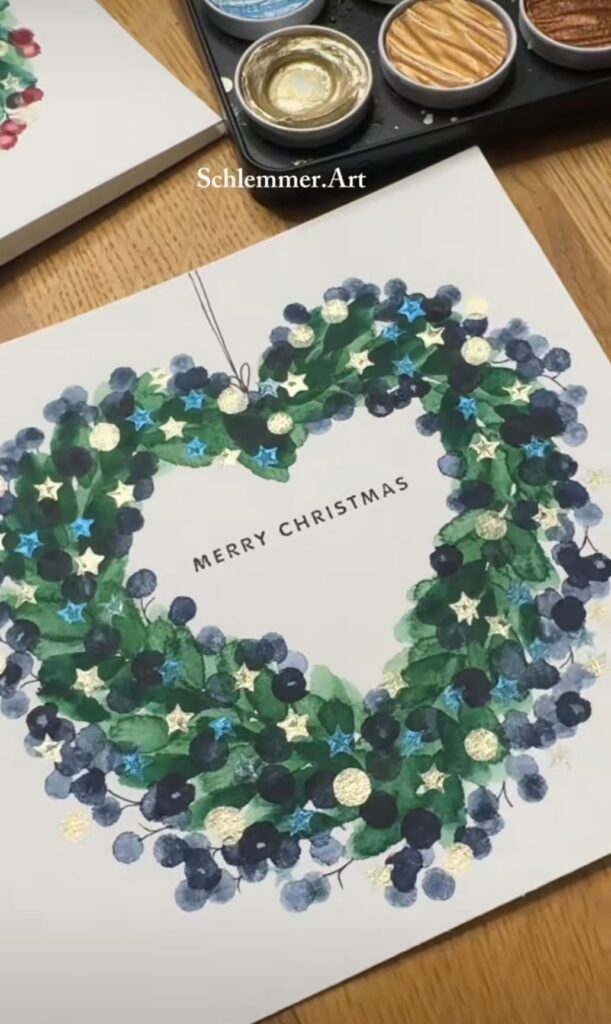 Couronnes - baies de genévrier 