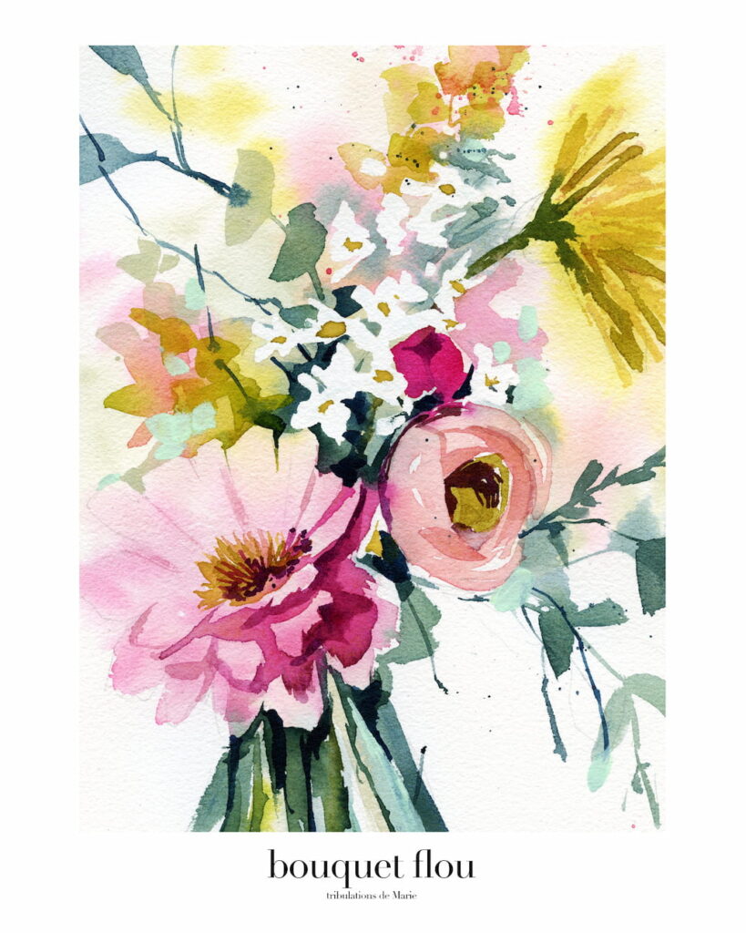 créer et suggérer le blanc grâce au fluide de masquage