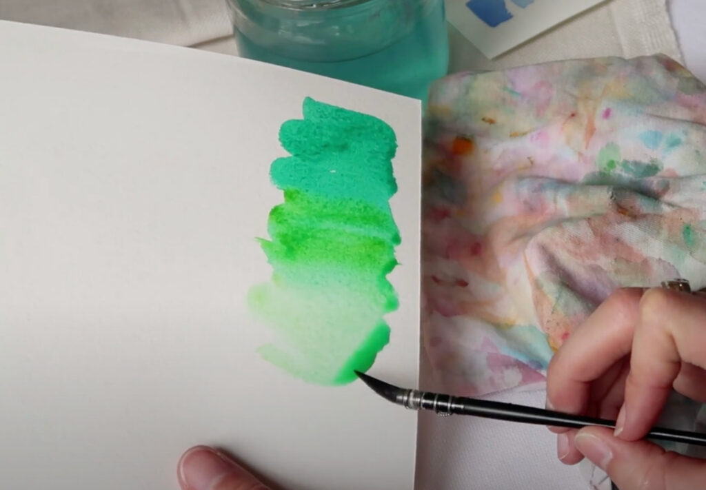 Erreurs à l'aquarelle : mettre trop ou pas assez d'eau