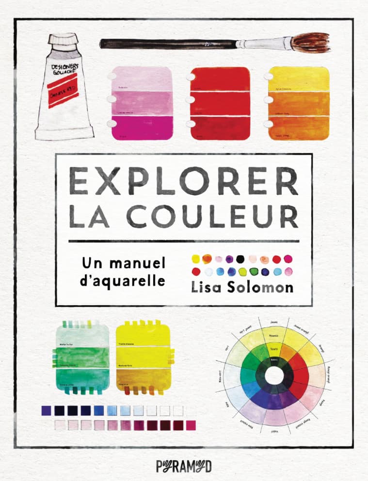 Livres d'aquarelle Inspiration Couleur
