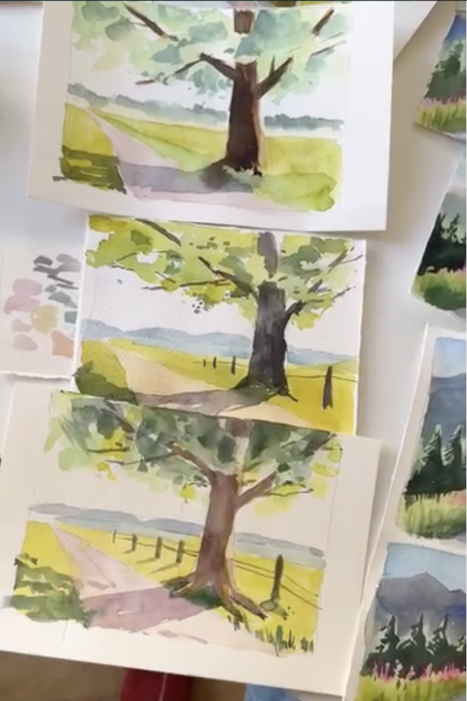 Progresser à l'aquarelle facilement