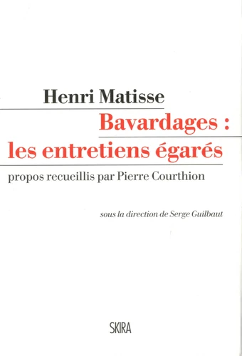 Livres d'inspiration Processus créatif Henri Matisse